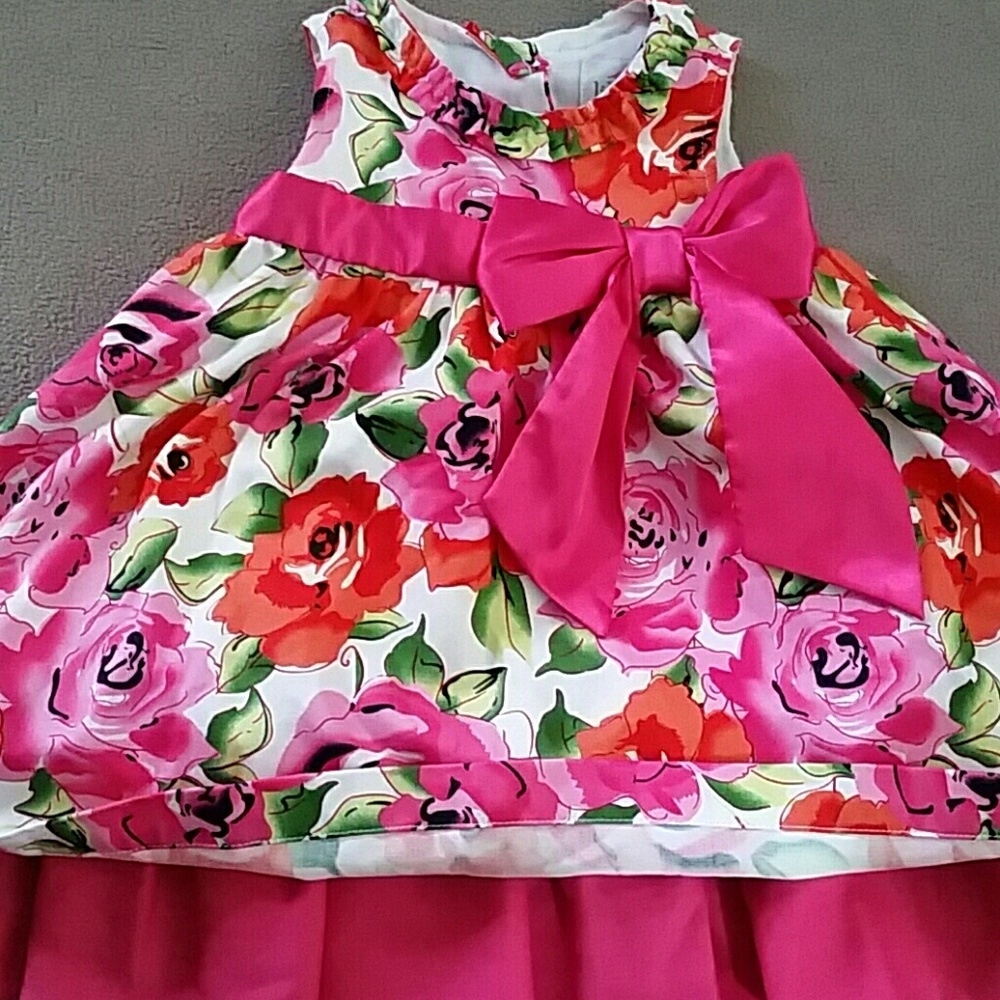 Ladybird dress for little girl